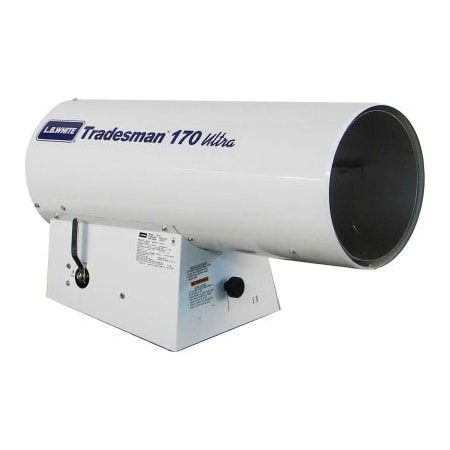 L.B. White L.B. White Propane Portable Forced Air Gas Heater W/ Diagnostics, 170000 BTU Tradesman 170 Ultra